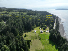 185 Kaleva Rd - aerial overview with lines